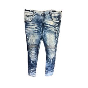 Track 23 Men’s distressed Skinny Fit Jeans Sz 44/32